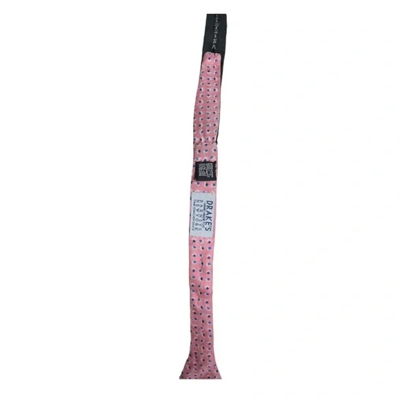 Drakes Barney’s New York Mens pink bow tie